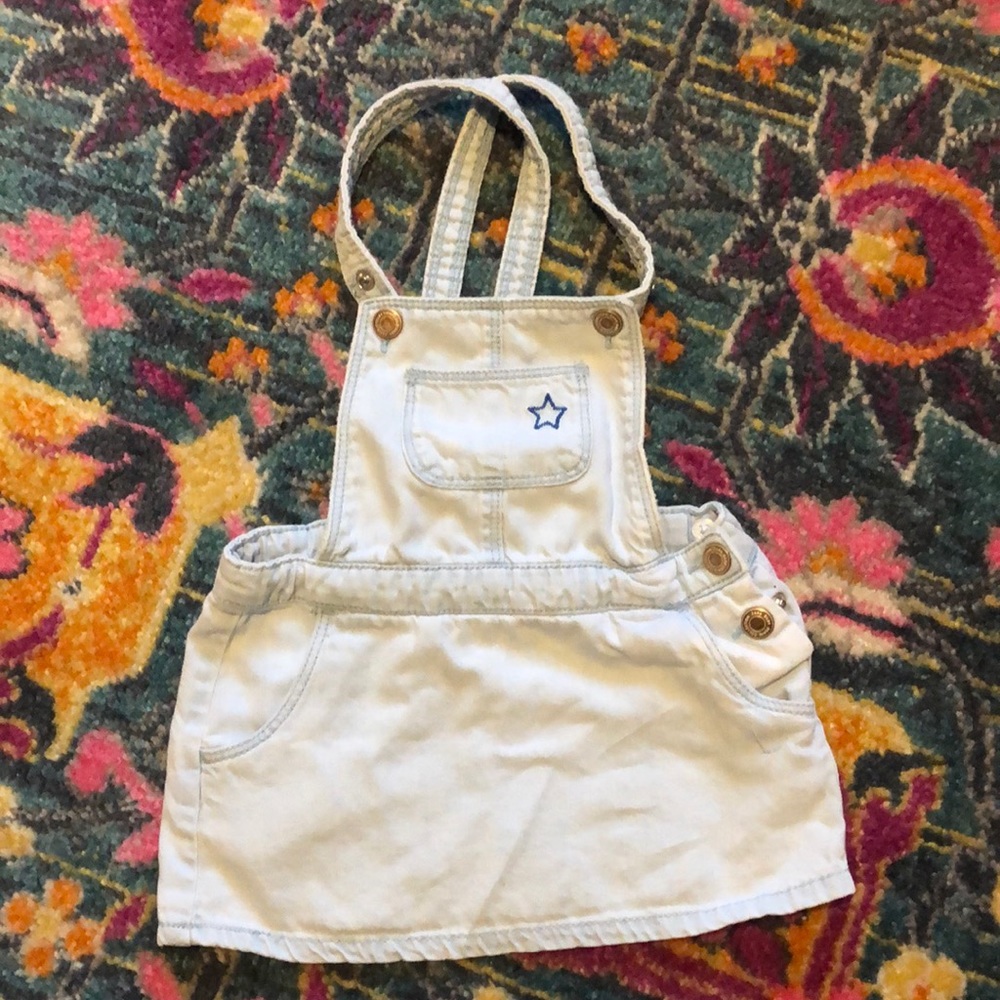 Denim star overalls